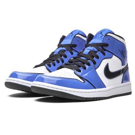 Air Jordan 1 Mid SE Signal Blue - DS Kicks