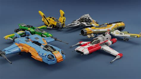 Entire Ace squadron from Star Wars: Resistance in LEGO - The Brothers ...