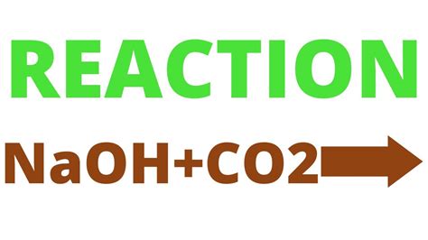 Sodium Hydroxide(NaOH)+Carbon dioxide (CO2).The Balanced chemical ...