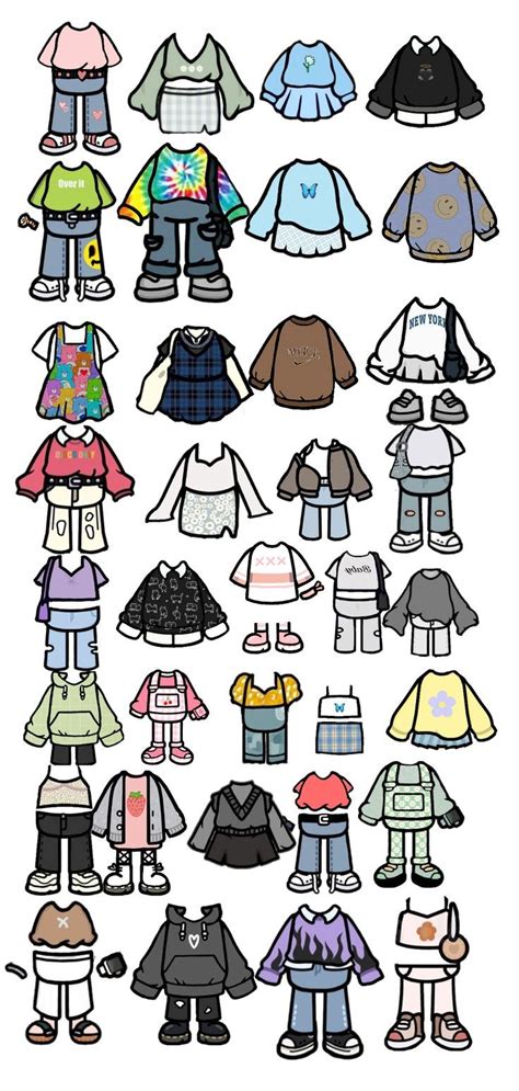 clothes toca should add:part one | Desenhos boca, Boca para colorir ...