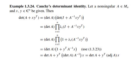 linear algebra - Proof of Cauchy's determinant identity - Mathematics ...