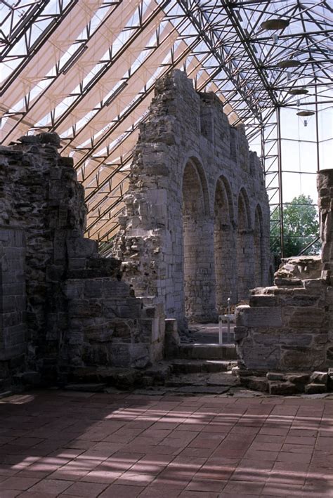 Hamar cathedral ruins shelter ('Glass cathedral'), Hamar | RIBA pix