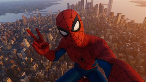 Spiderman NYC Skyscraper, HD Games, 4k Wallpapers, Images, Backgrounds ...