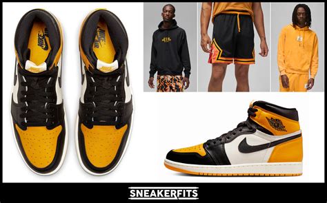 How to Style the Air Jordan 1 High Taxi with Matching Outfits