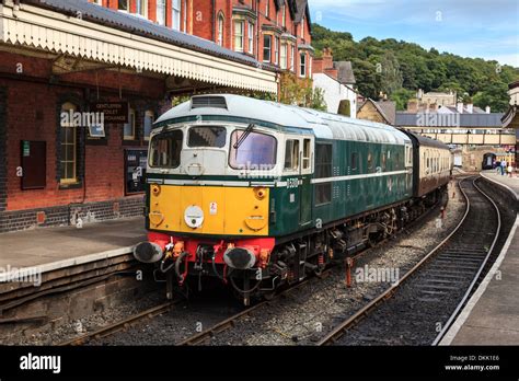 Class 26 (26010/D5310) is seen running on the Llangollen Heritage ...