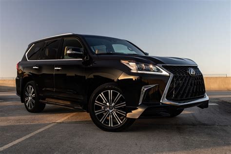 20 Lexus Lx 570 Lx570 Three 3rd Row Sport & Luxury Mark Lev 4wd Black 3