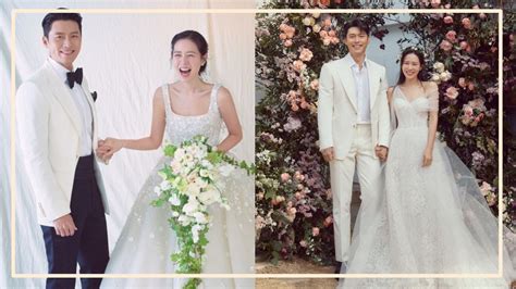 LOOK: Hyun Bin And Son Ye Jin's Official Wedding Photos Are Here