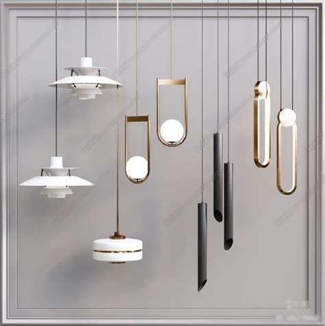 4571 Ceiling Lights Collection Sketchup Model By Cuong CoVua