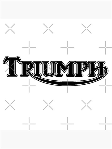 "TRIUMPH BAND LOGO" Poster for Sale by lmossman3t | Redbubble