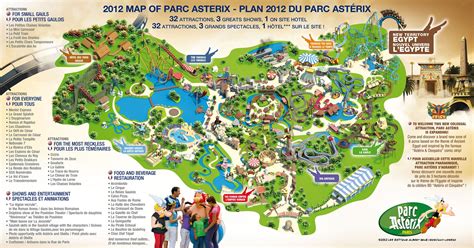 asterix | Theme park map, Parc astérix, Theme park