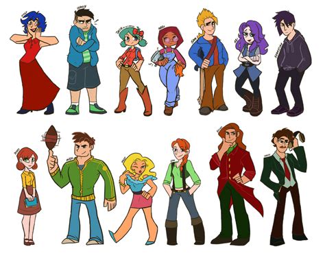 Stardew Valley Characters, Stardew Valley Player by kardiology on ...