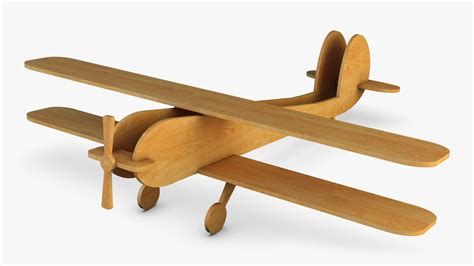 Wooden Toy Plane v 1 by Zurel | 3DOcean