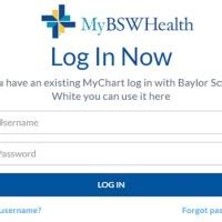 Baylor Scott And White Mychart Patient Login - Best Picture Of Chart ...