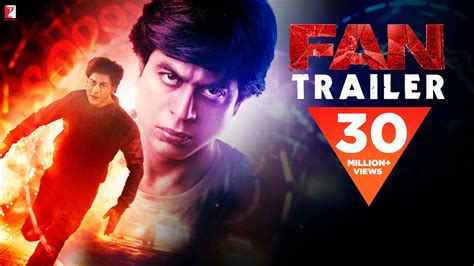 Fan | Official Trailer | Shah Rukh Khan - YouTube