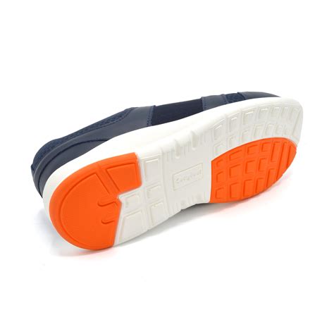 Cosyfeet Viva- Ladies Extra Wide Sports Trainer - Navy — Wide Shoes