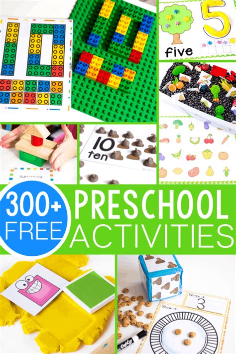 Free Preschool Activities, Printables and Games