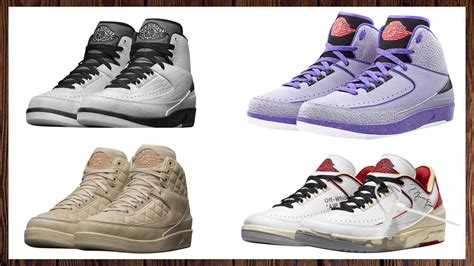 4 best Air Jordan 2 colorways released in the past