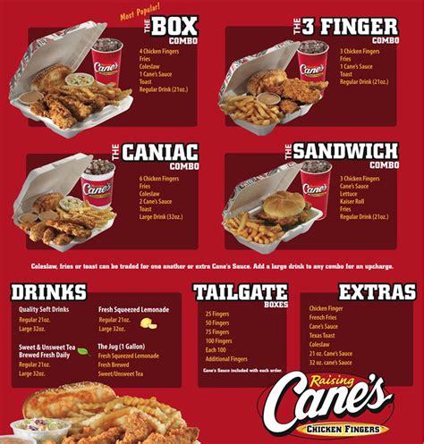 Raising Cane’s – Delicious Chicken Fingers for Beaumont & Port Arthur ...