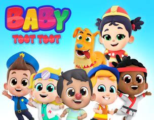 Baby Toot Toot Nursery Rhymes | Baby Toot Toot Nursery Rhymes