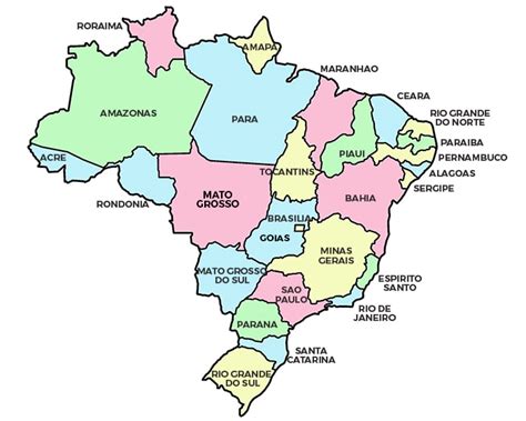 Brazil Map: Detailed Map of Brazil FREE DOWNLOAD (2022) • I Heart Brazil