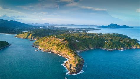 Cape Promthep aerial view, Phuket Island, Thailand | Windows 10 ...