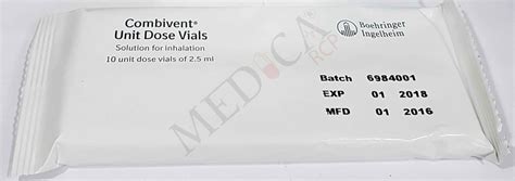 Medica RCP |Combivent UDV | Indications | Side Effects | Composition ...