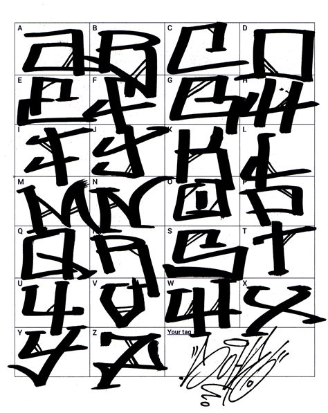 Graffiti Letters: 61 Artists Share Styles