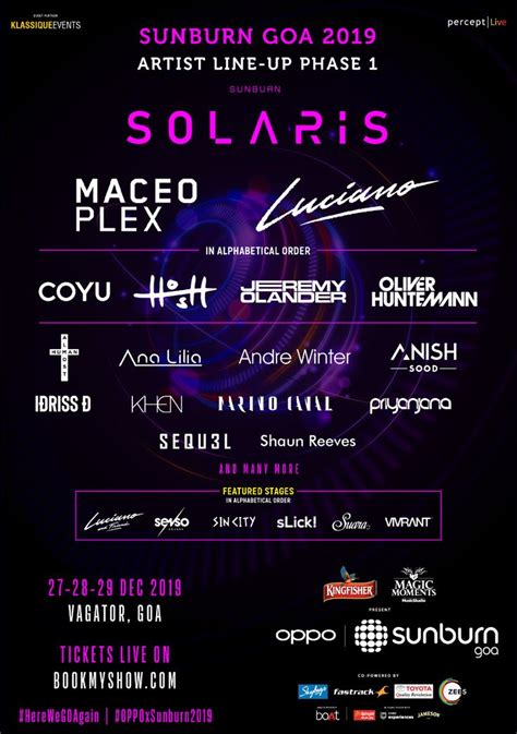 Sunburn Festival return to Goa with a massive techno lineup | Techno ...