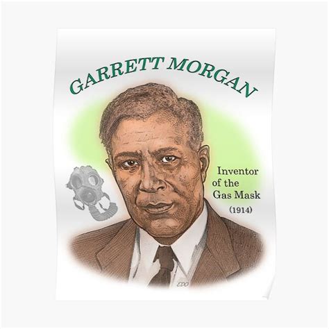 "Garrett Morgan, Inventor of the Gas Mask" Poster by eedeeo | Redbubble