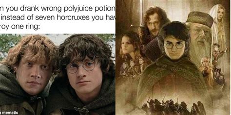 10 Hilarious Memes That Prove Harry Potter and Lord Of The Rings Are ...