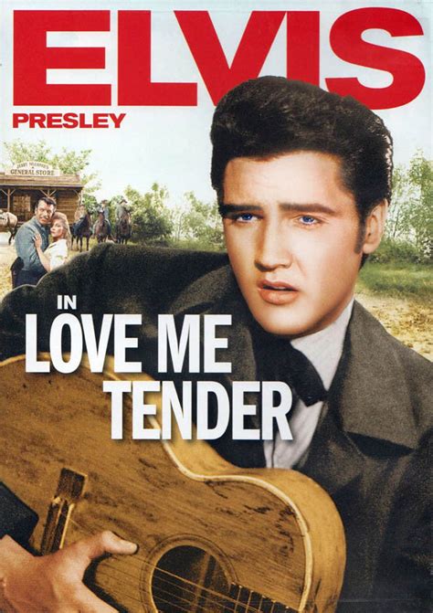 Love Me Tender (Elvis Presley) (Red Spine) on DVD Movie