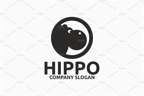 Hippo | Branding & Logo Templates ~ Creative Market