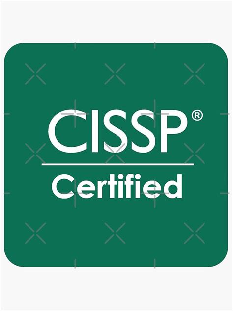 "CISSP Certified" Sticker for Sale by KaiserFrei | Redbubble