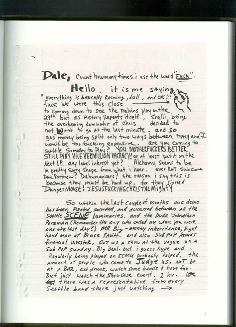 Kurt Cobain Journals: Kurt Cobain Journal 001 - 005