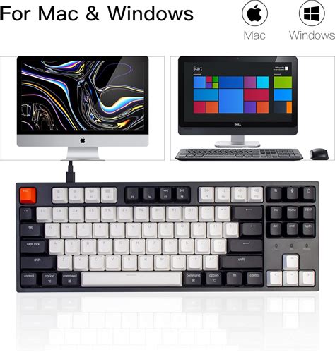 Buy Keychron C1 Wired Mechanical Keyboard for Mac Layout, Keychron ...