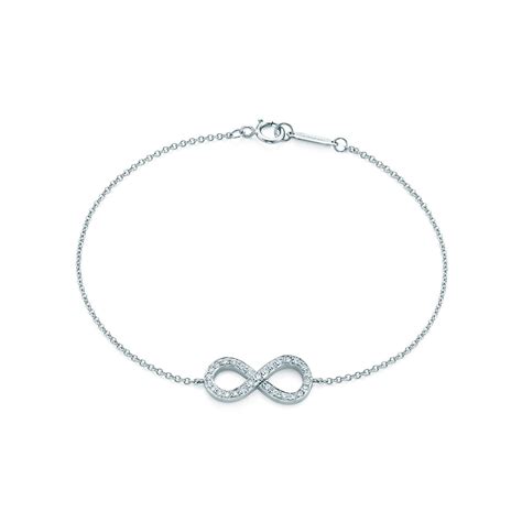 Infinity Bracelet | Platinum with Diamonds | Tiffany & Co.