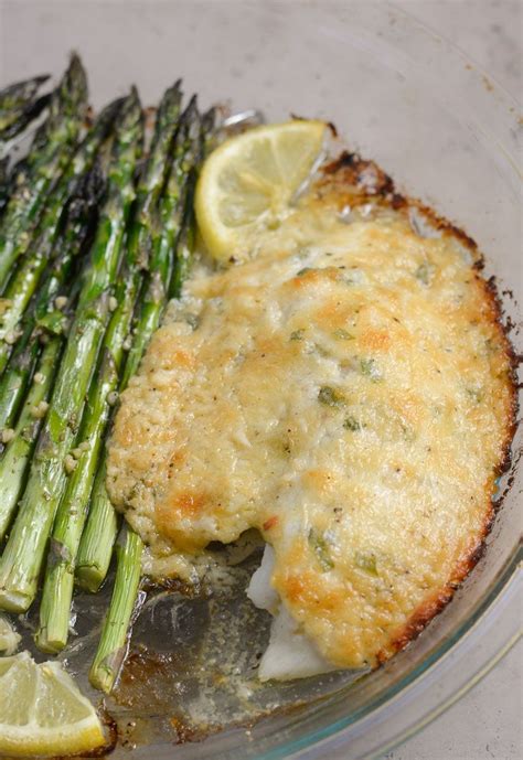 Keto Parmesan Tilapia and Asparagus for One - The Best Keto Recipes ...