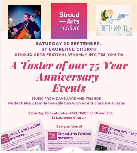 A Taster of Stroud Arts Festival 75 Year Anniversary Events | Stroud ...