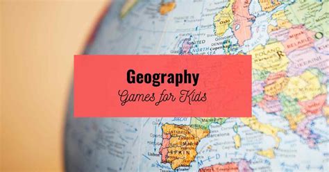 6 Fun {and Educational} Geography Games ~ The Organized Homeschooler