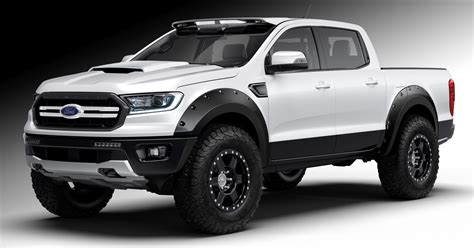 2019 Ford Ranger – seven custom units, SEMA-bound 2019 Ford Airdesign ...