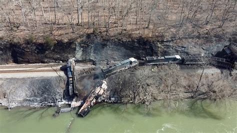 CSX train derailment in West Virginia spills diesel into New River ...