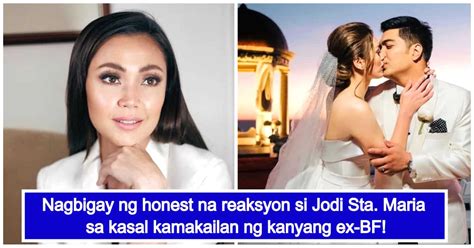 Jodie Sta. Maria gives honest reaction to her ex-boyfriend's recent ...