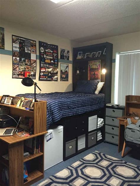 40 Efficient Dorm Room Organization Ideas - BESTHOMISH