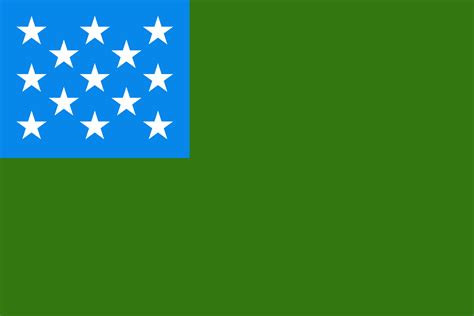 Flag of Vermont Republic but with stars regularly arranged : r/vexillology