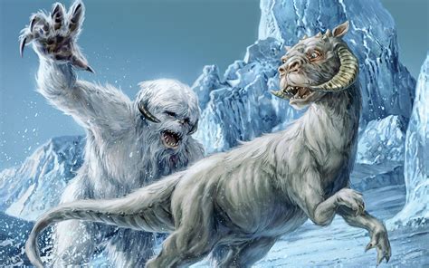 Wampa attacking the Tauntaun by Chris Trevas Star Wars Tauntaun, Star ...