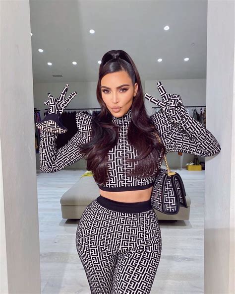 Kim Kardashian Outfit - Instagram 09/22/2020 • CelebMafia