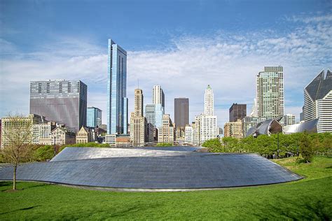 BP Pedestrian Bridge Chicago Photograph by Alan Raasch - Pixels