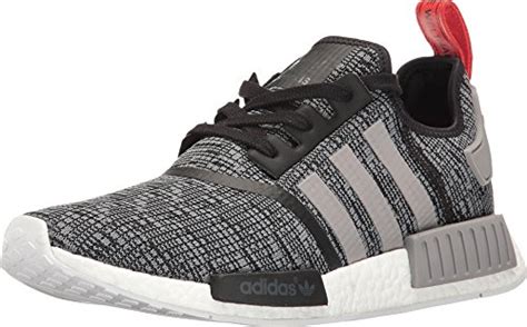 Adidas NMD_R1 Men's Running Shoes Core Black/Vibrant Red/Running White ...