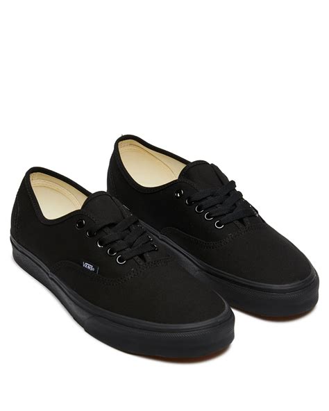 mens black vans shoes unique shape