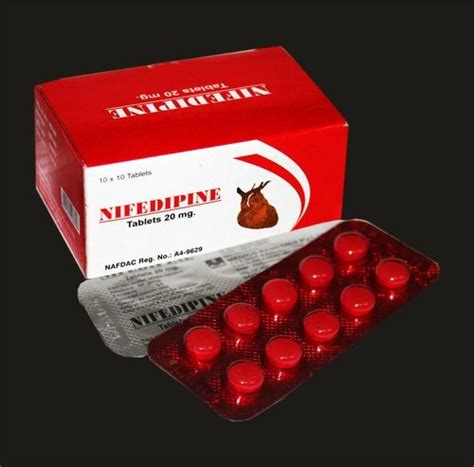 20 Mg Nifedipine Tablets Recommended For: Gigh Blood Pressure at Best ...